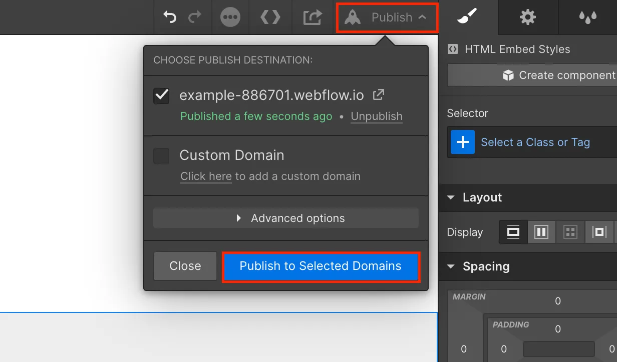 webflow quick delivery