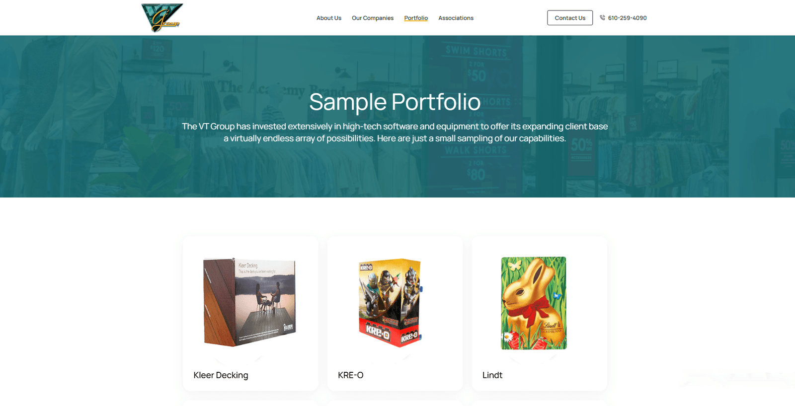 vtgroup portfolio