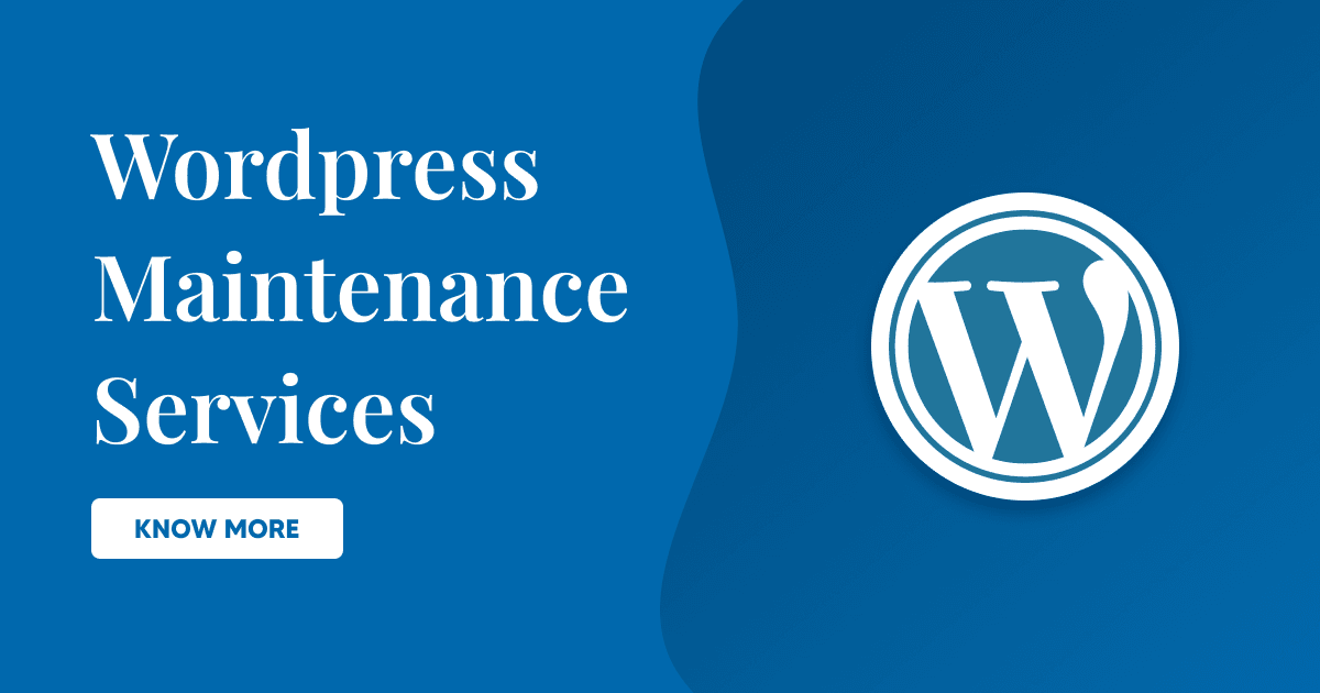 wordpress maintenance