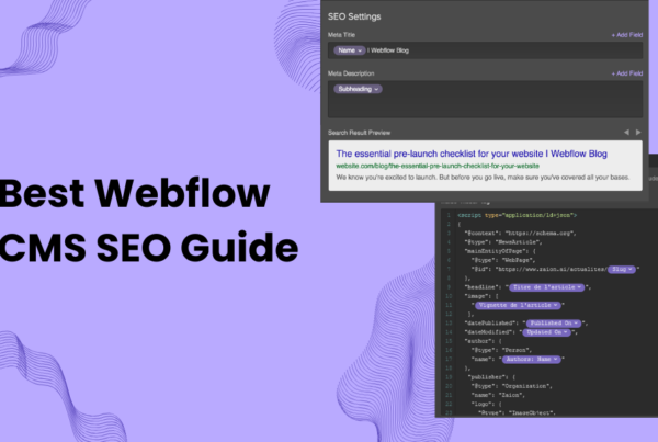 Webflow CMS SEO