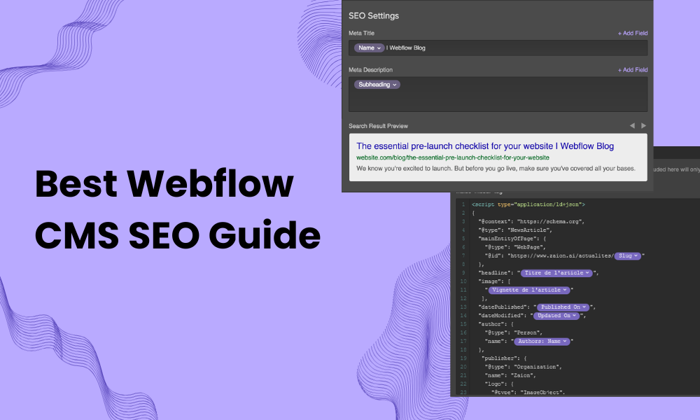 Webflow CMS SEO